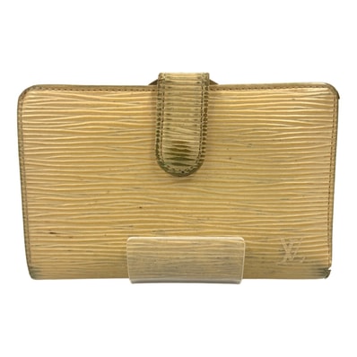 〇〇LOUIS VUITTON ルイヴィトン ポルトモネビエ ヴィエノワ エピ 二つ折り財布 M63249 イエロー 現状渡し ジャンク品