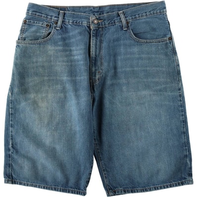 古着 リーバイス Levi's 569 デニムショーツ ハーフパンツ ジョーツ メンズw37相当/eaa620221