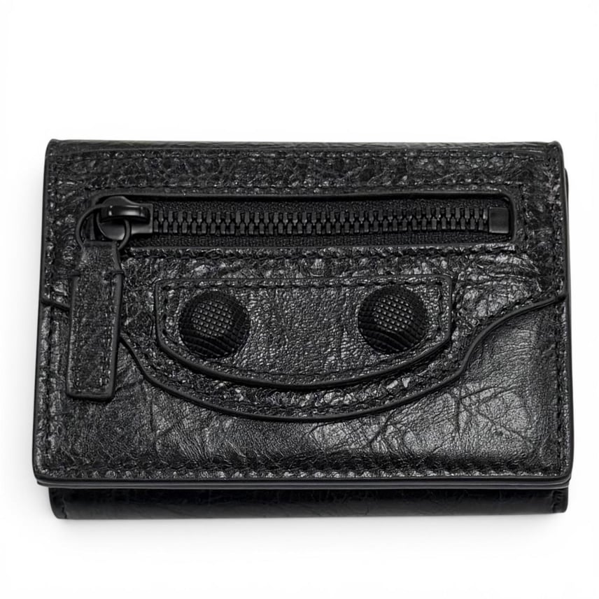 A (未使用に近い)】極美品 バレンシアガ 三つ折り財布 LE CAGOLE A (未使用に近い)】極美品 バレンシアガ 三つ折り財布 LE CAGOLE
