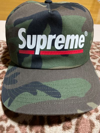 supreme ウッドランドカモ キャップ