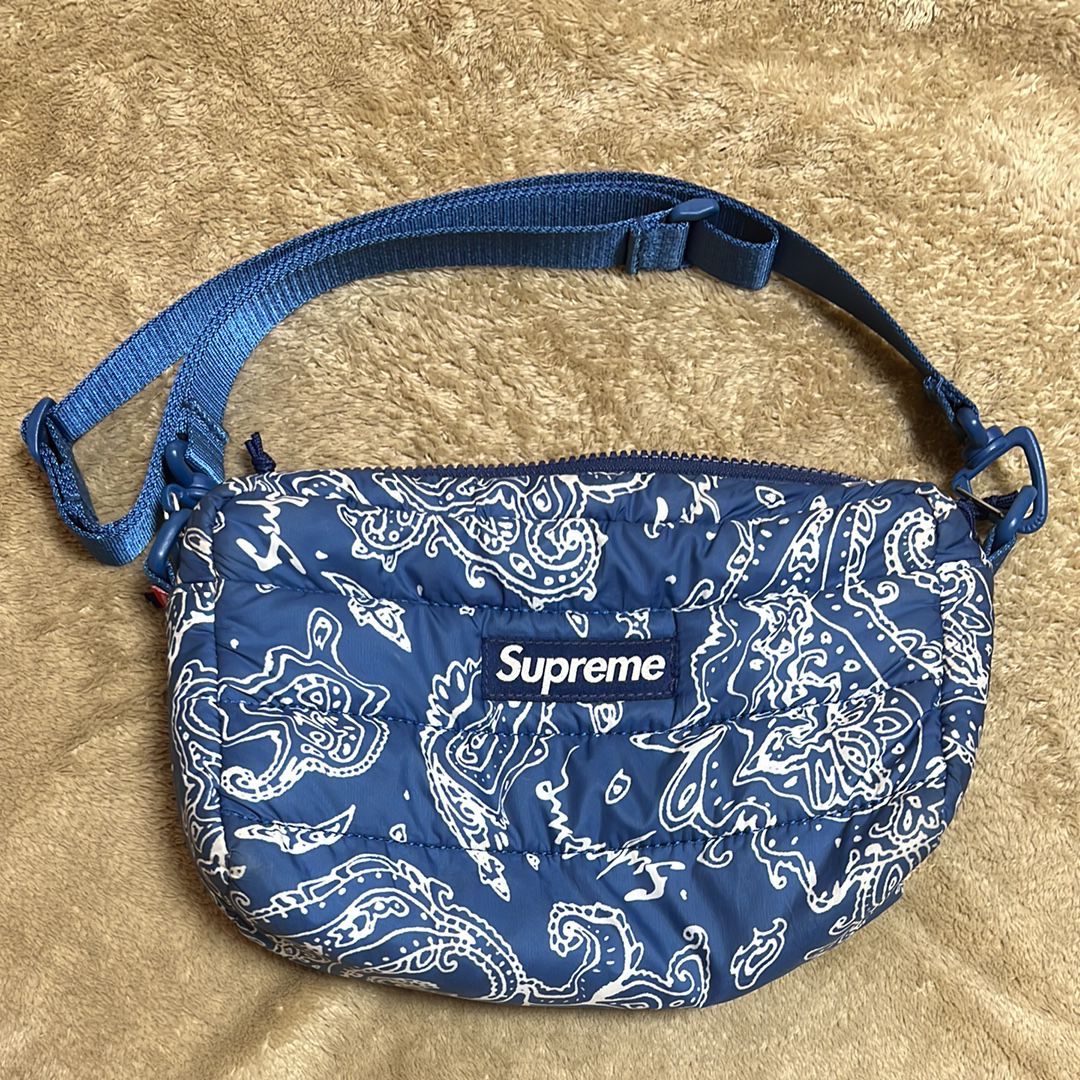 Supreme Puffer Side Bag 