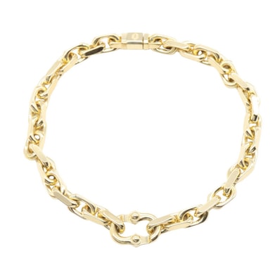 ティファニー TIFFANY&CO 1837メイカーズブレスレット ブレスレット アクセサリー K18(イエローゴールド) レディース ゴールド系 【中古】