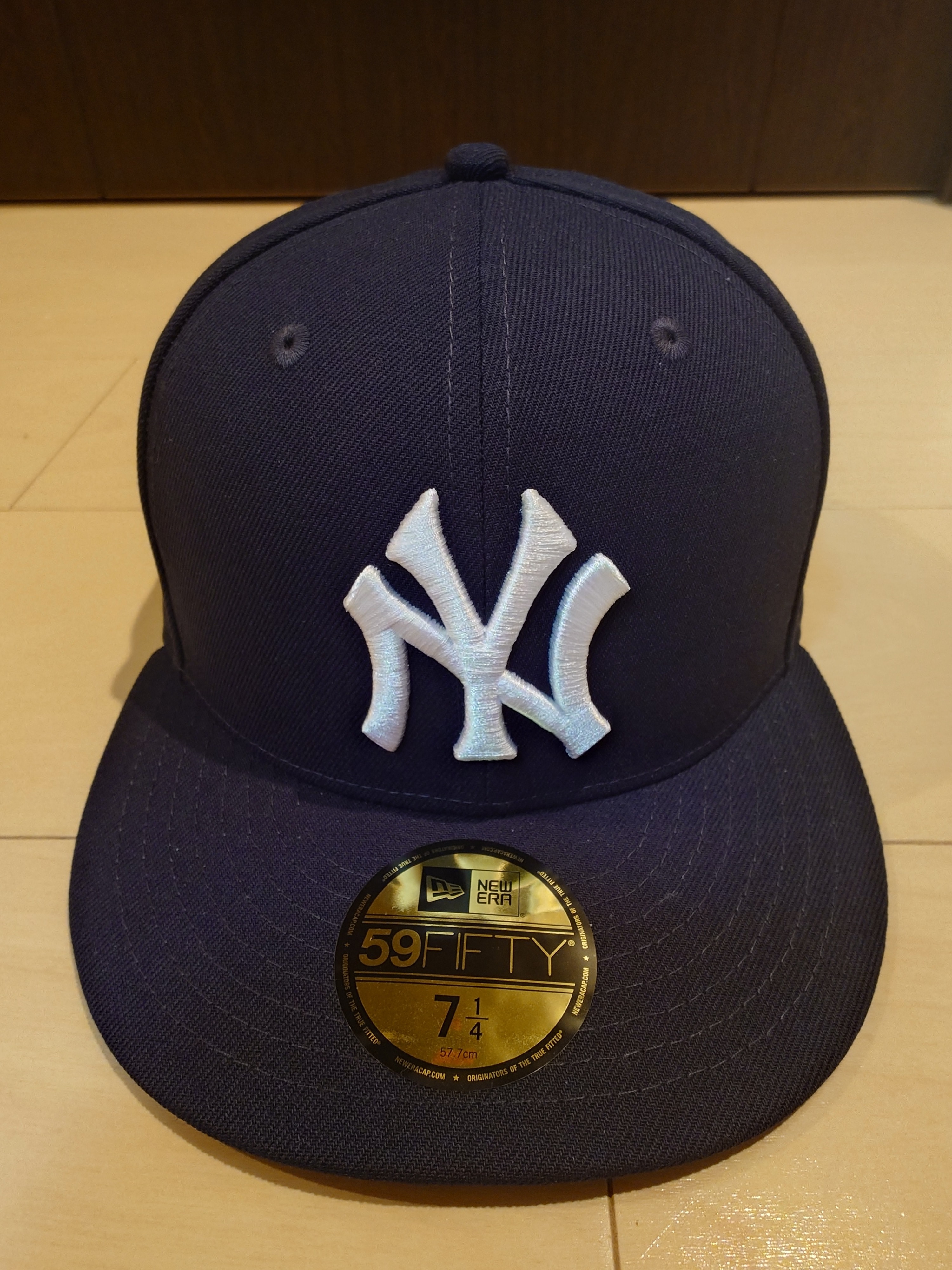 NEWERA 59FIFTY Day Double Logo ニューエラ ヤンキース ネイビー 