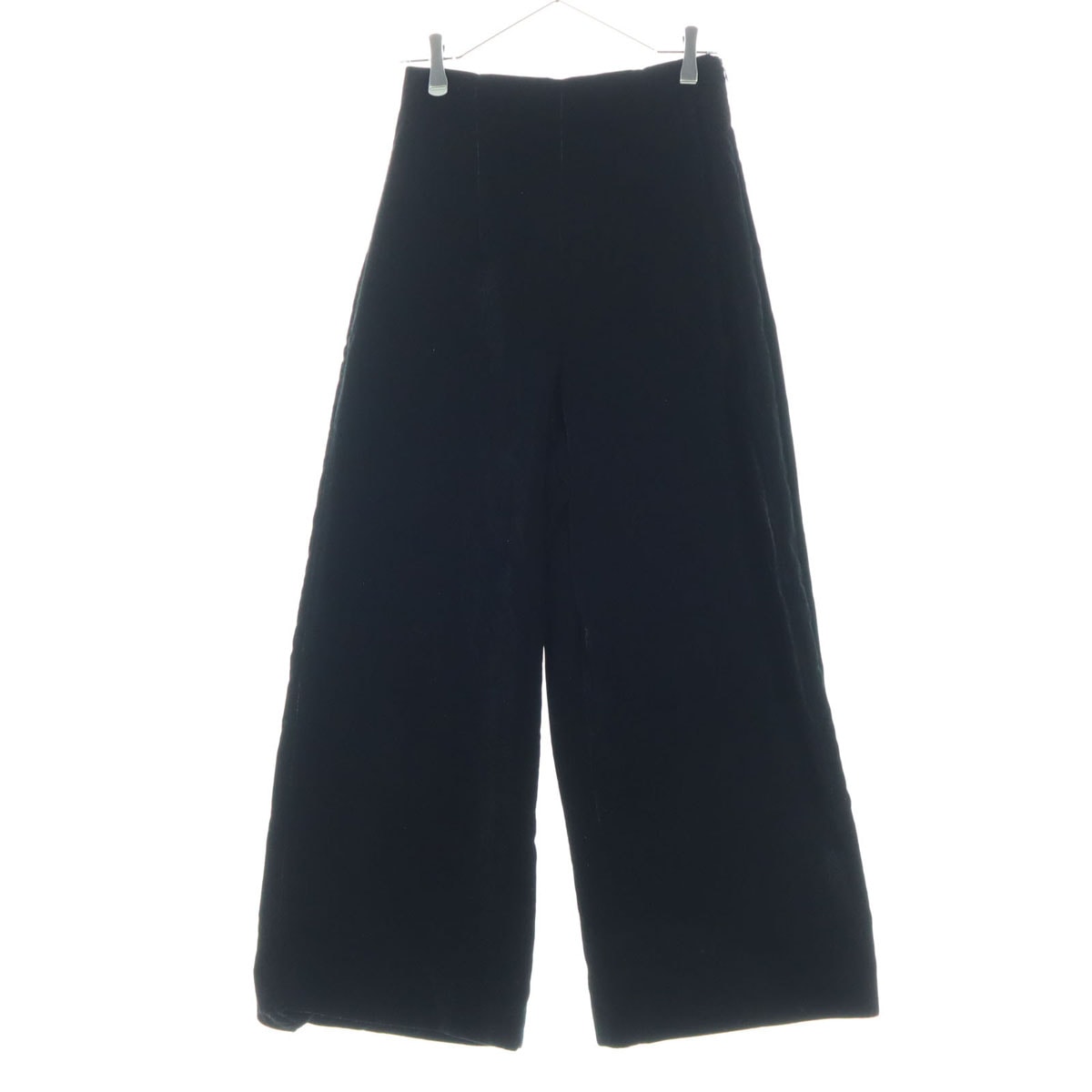 ZARA ザラ ベロアパンツ XS ブラック