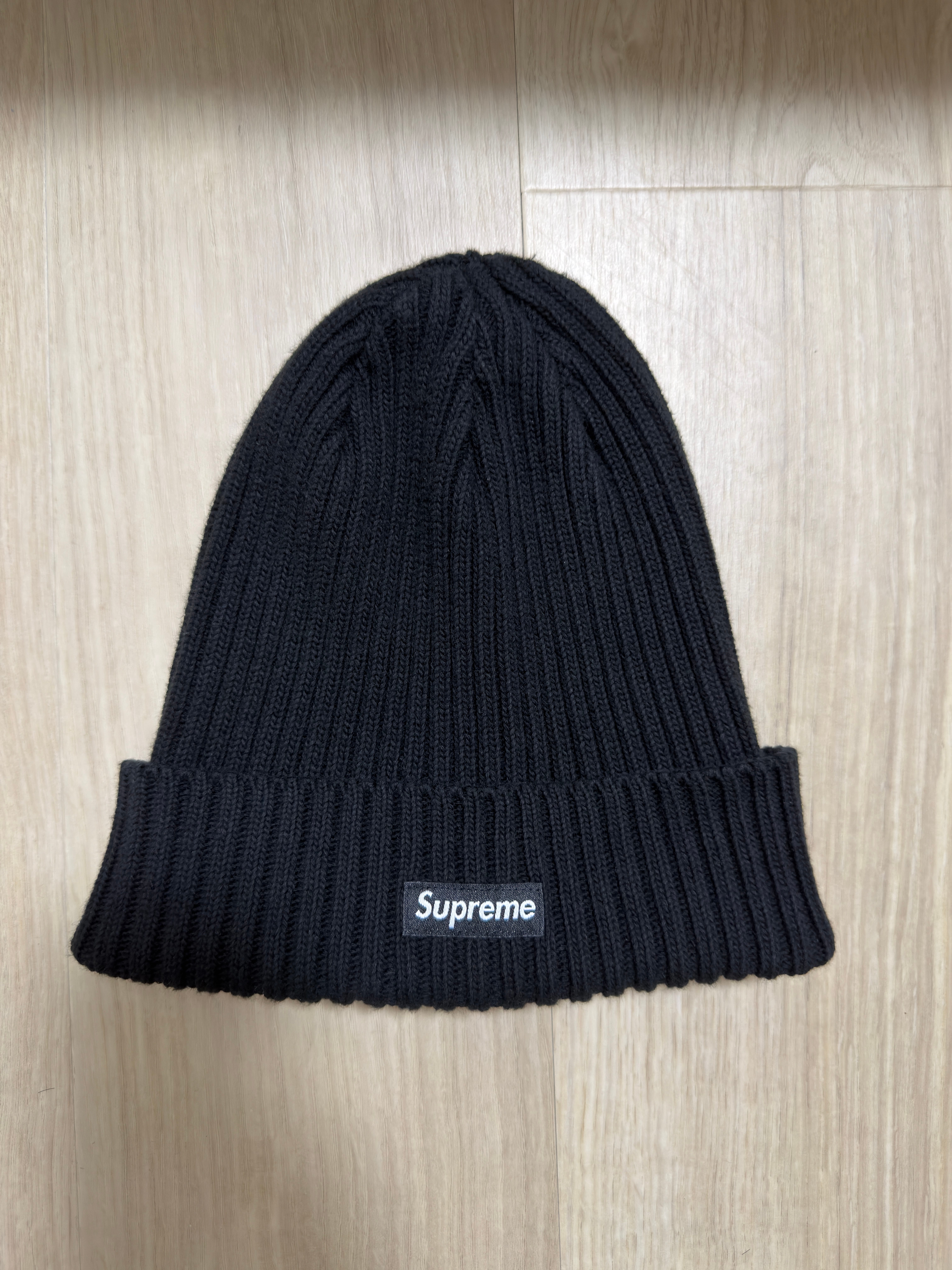 Supreme Overdyed Beanie "Black" (24SS)