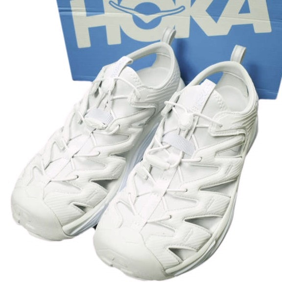 新品 HOKA ONE ONE ホカオネオネ HOPARA ホパラ 1123112 US10.5(28.5cm) NCWT(NIMBUS CLOUD / WHITE) アウトドア スポーツ サンダル シューズ g24690