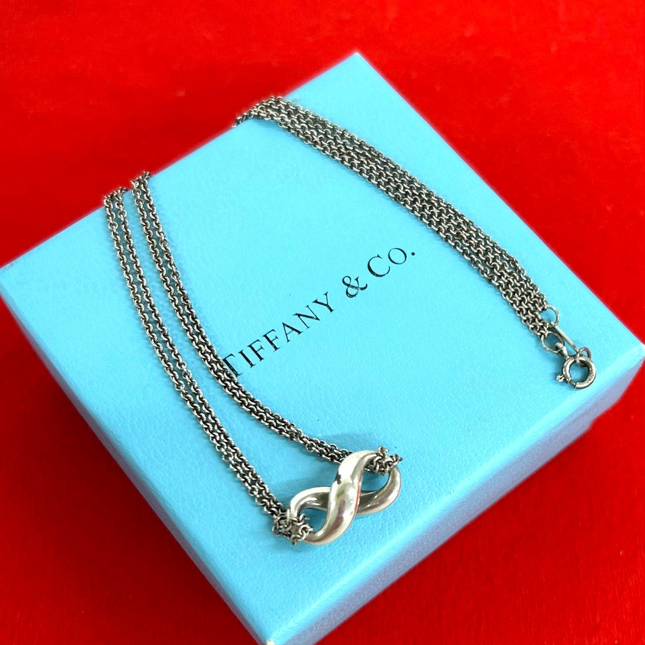 TIFFANY&Co. ティファニー インフィニティ ネックレス シルバー925 ネックレス シルバー
68987