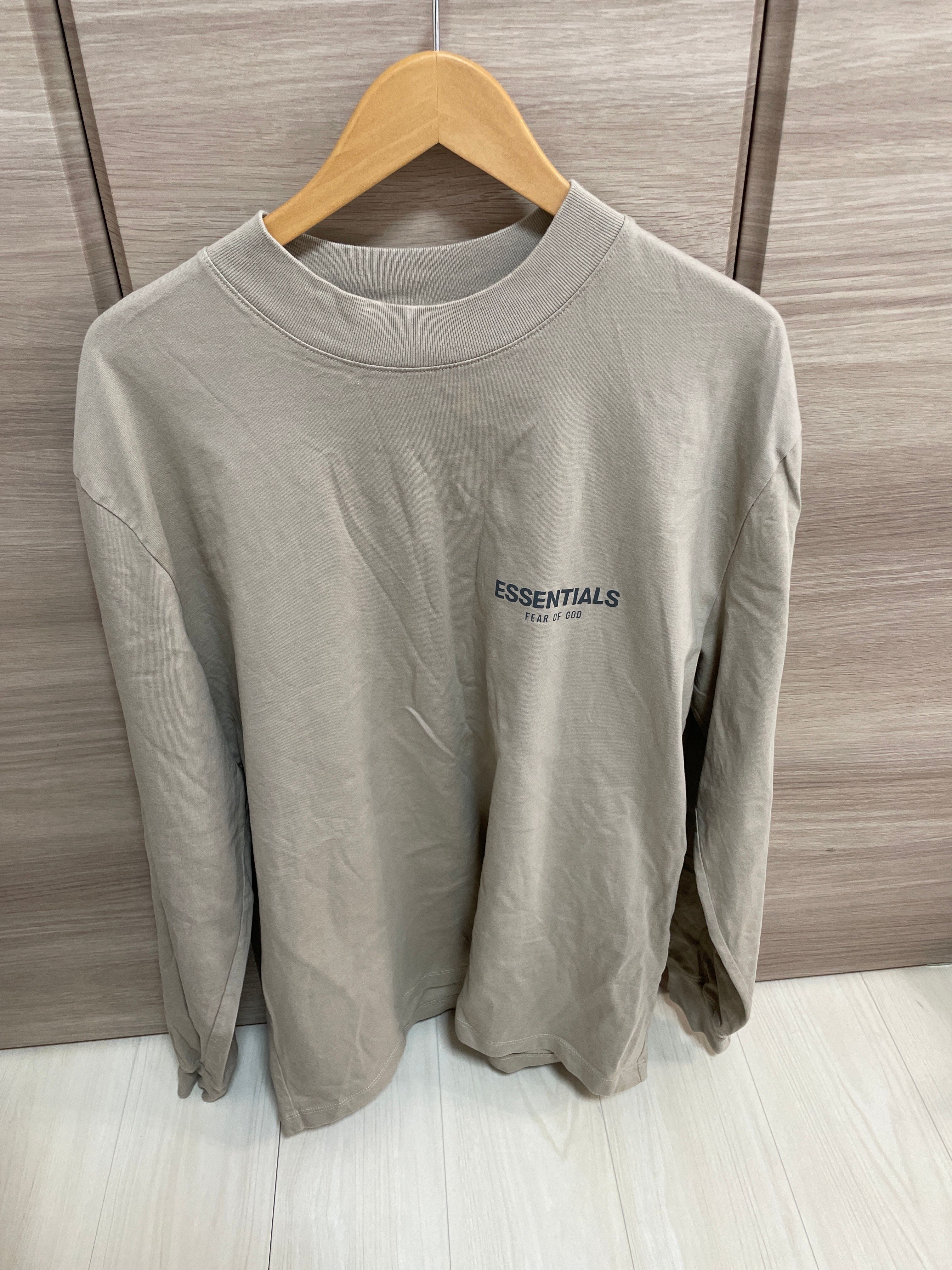 FEAR OF GOD ESSENTIALS LS TEE "string"