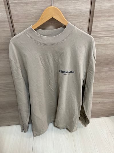 FEAR OF GOD ESSENTIALS LS TEE "string"