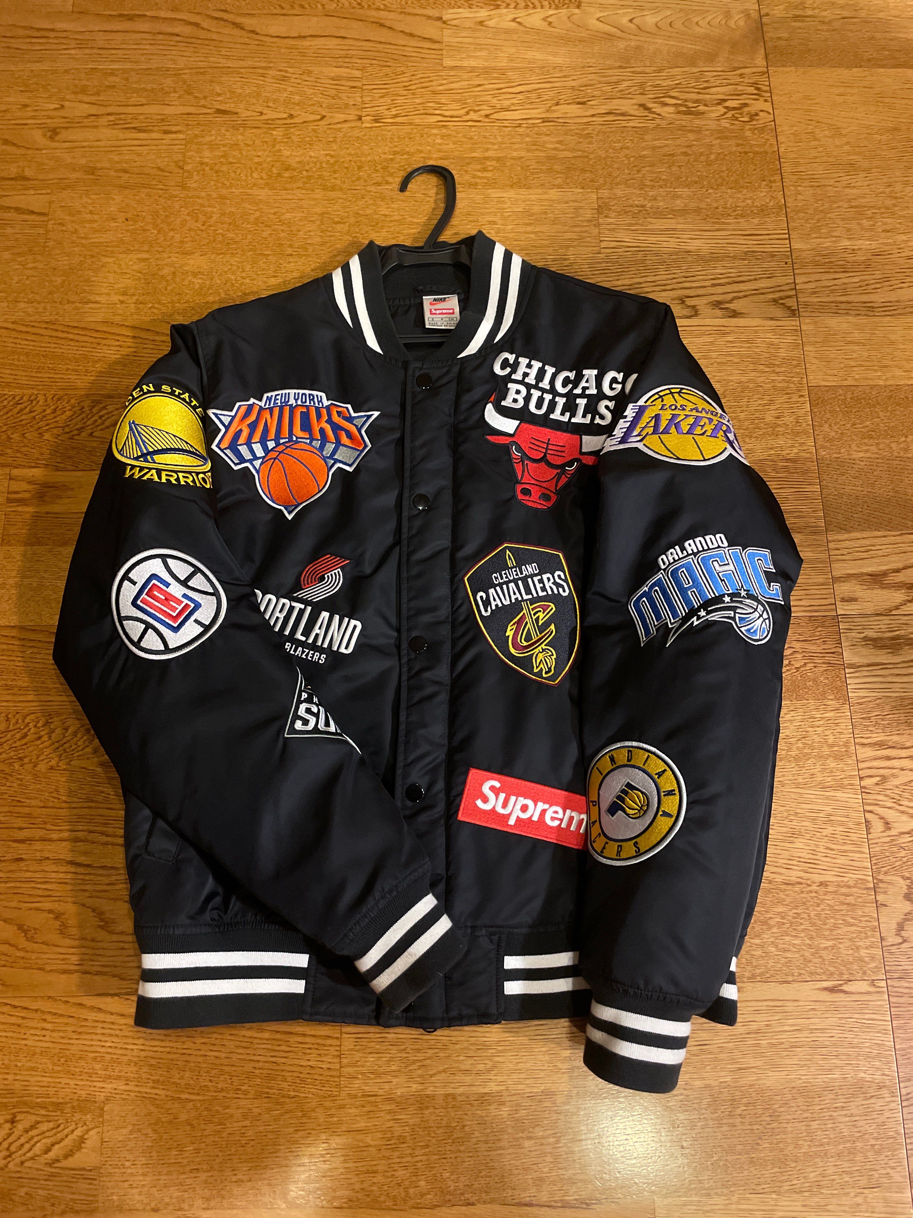 Supreme / Nike®/NBA Teams Warm-Up Jacket "Black"