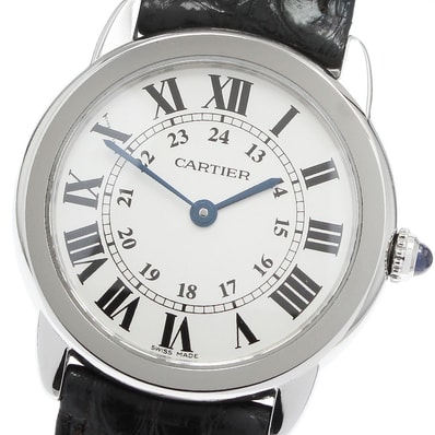 ☆良品 カルティエ ロンドソロ SM W6700155 レディース 【中古】