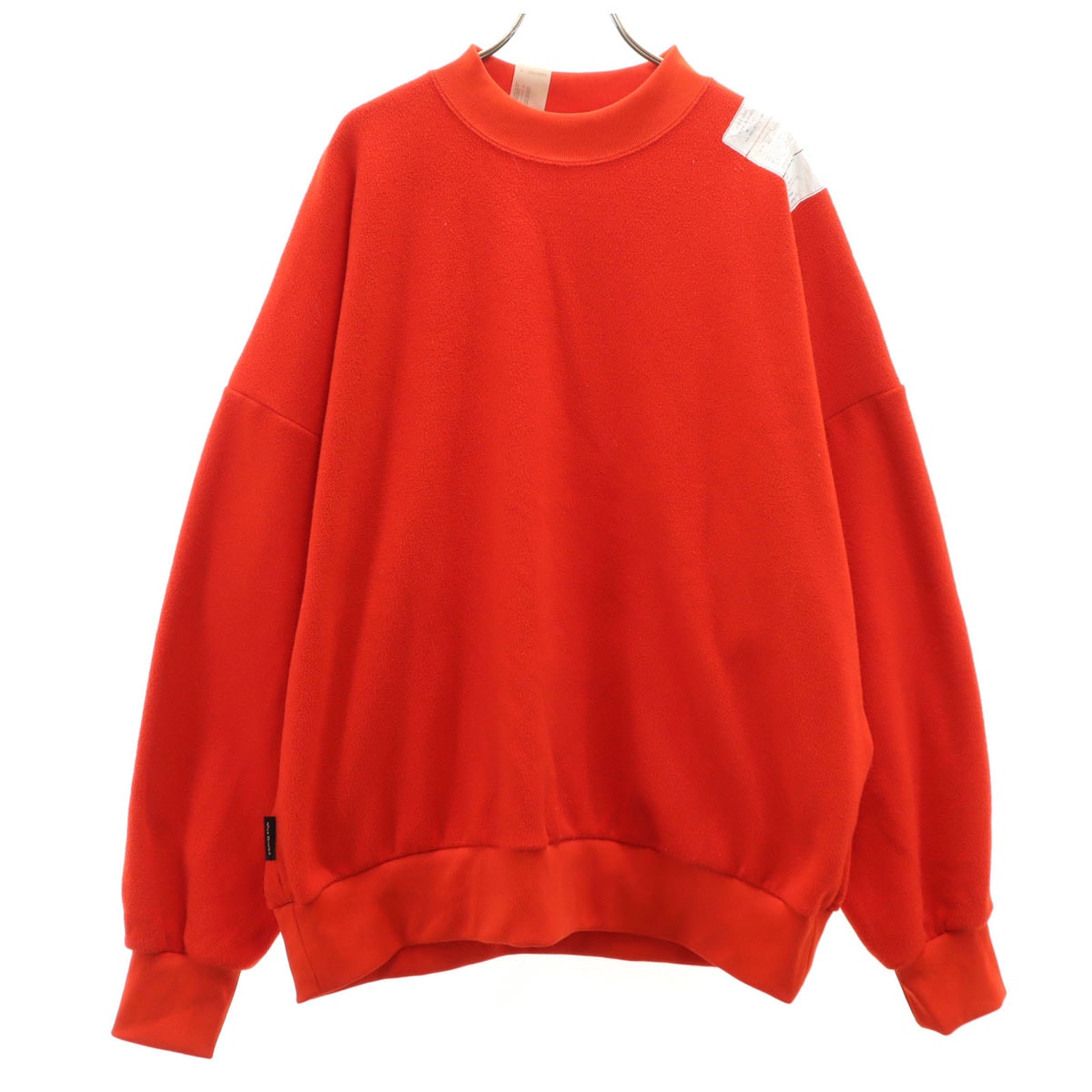 N.HOOLYWOOD エヌハリウッド 日本製 長袖 クルーネック フリース トレーナー 38 レッド