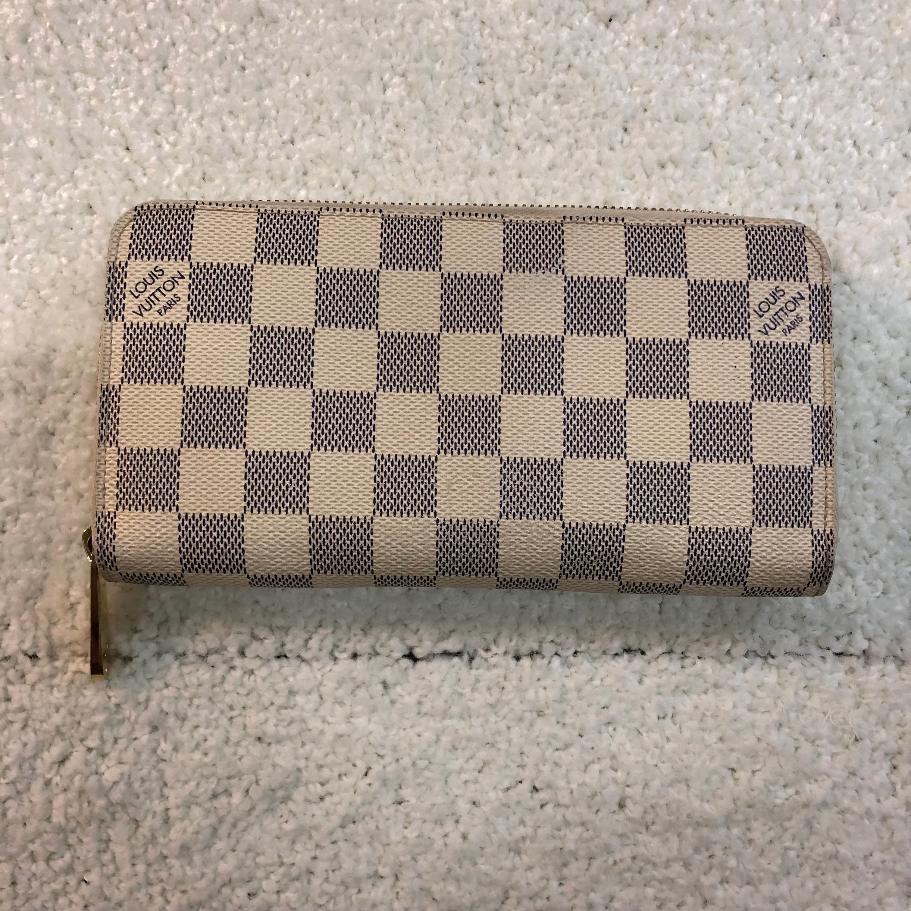 Louis Vuitton Zippy Wallet Damier Azur