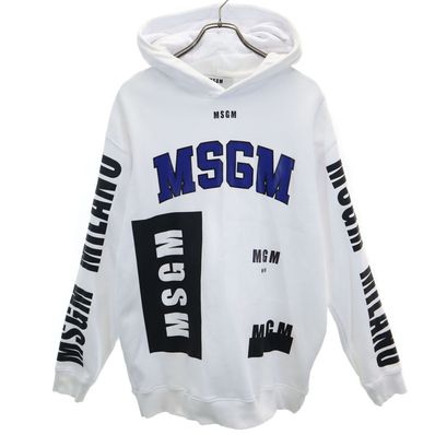MSGM 長袖 スウェットパーカー