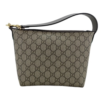 グッチ GUCCI GGキャンバス シェリーライン ハンドバッグ【中古】