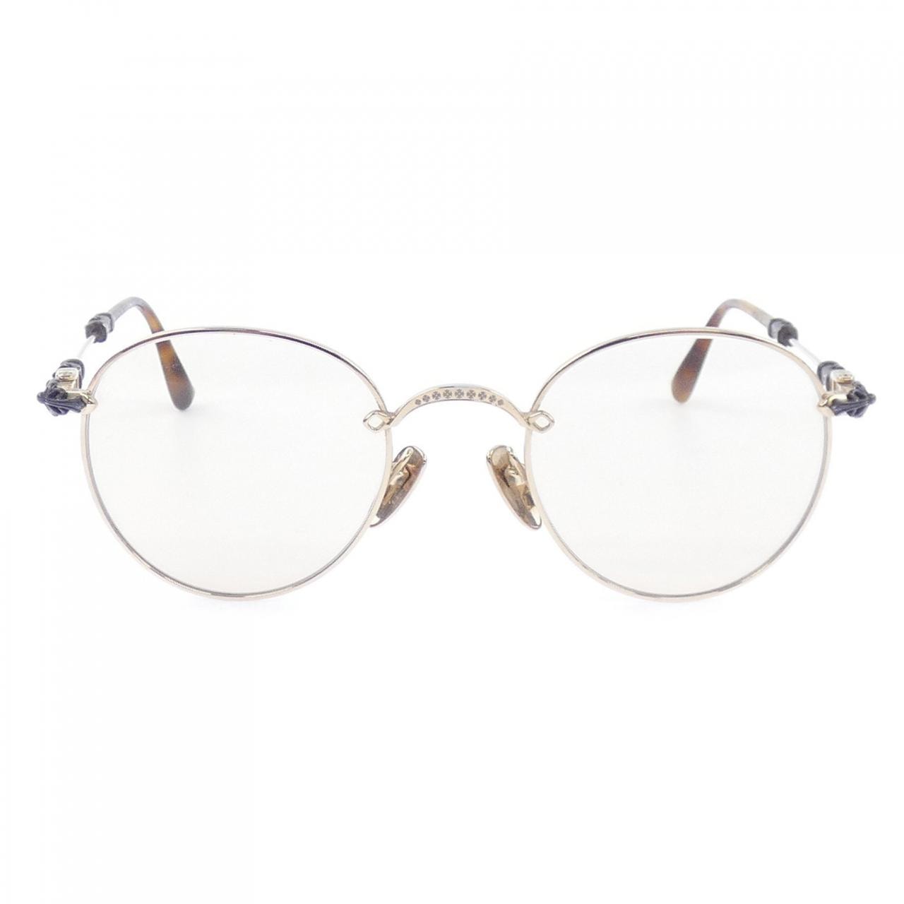 Chrome Hearts BUBBA-A 49 Floral Boston "Gold"