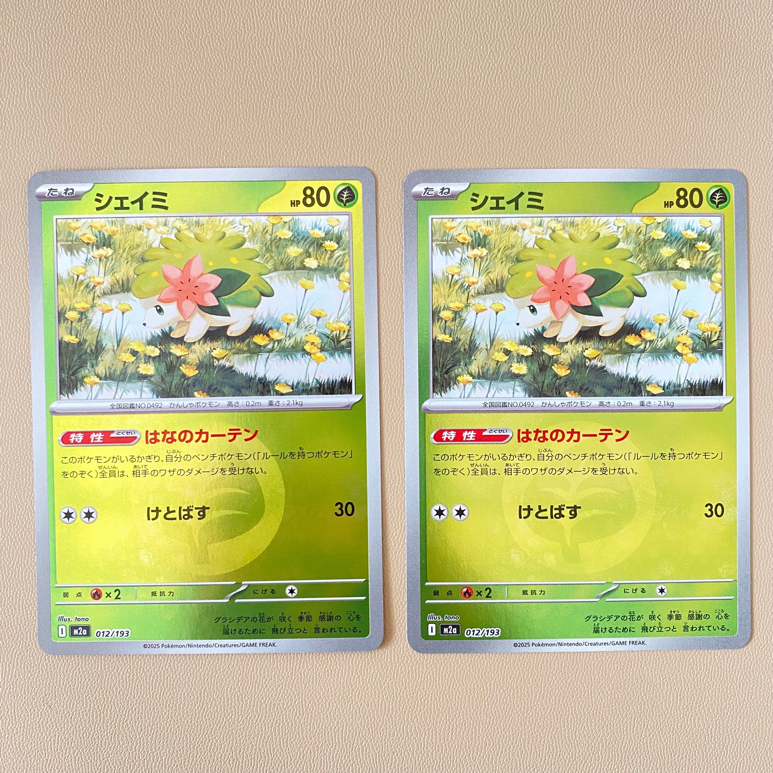 シェイミ :エネルギーマークミラー [M2a 012/193](ハイクラスパック「MEGAドリームex」)