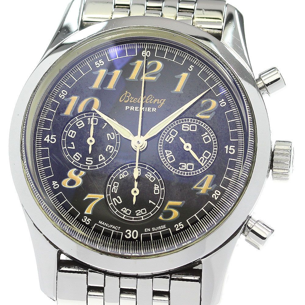 ブライトリング ナビタイマー プレミエ A40035 メンズ 【中古】