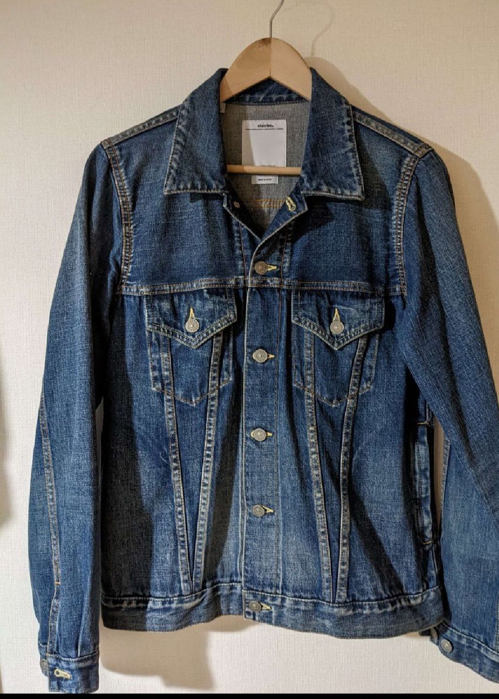 visvim SS103 JKT DAMAGED "Indigo"