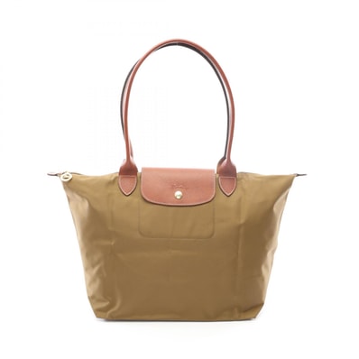 ロンシャン Longchamp ル プリアージュ オリジナル L トートバッグ バッグ キャンバス レザー レディース カーキ系 / ブラウン系 L1899089510 【新品】
