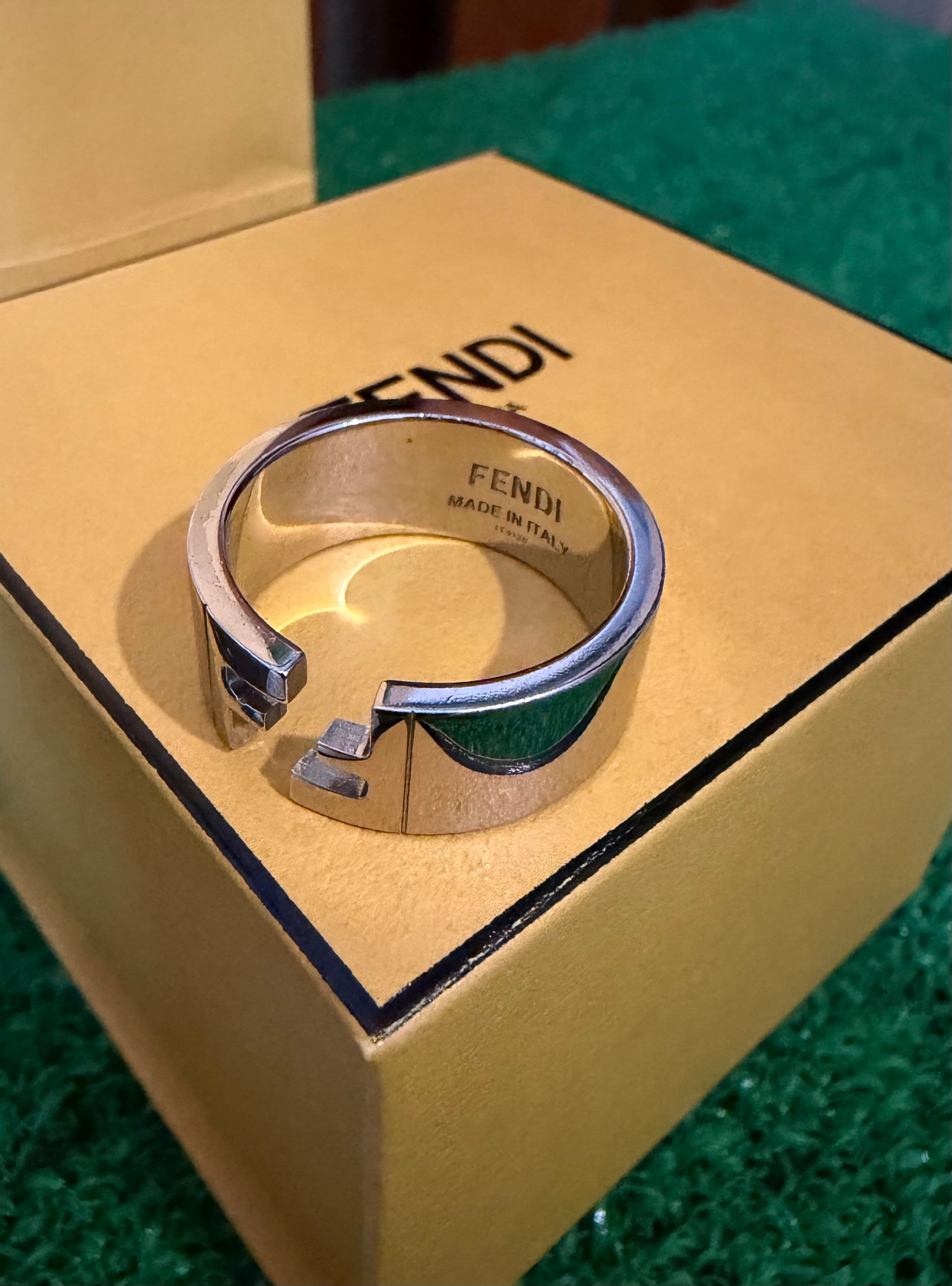 FENDI FF Ring "Silver"
