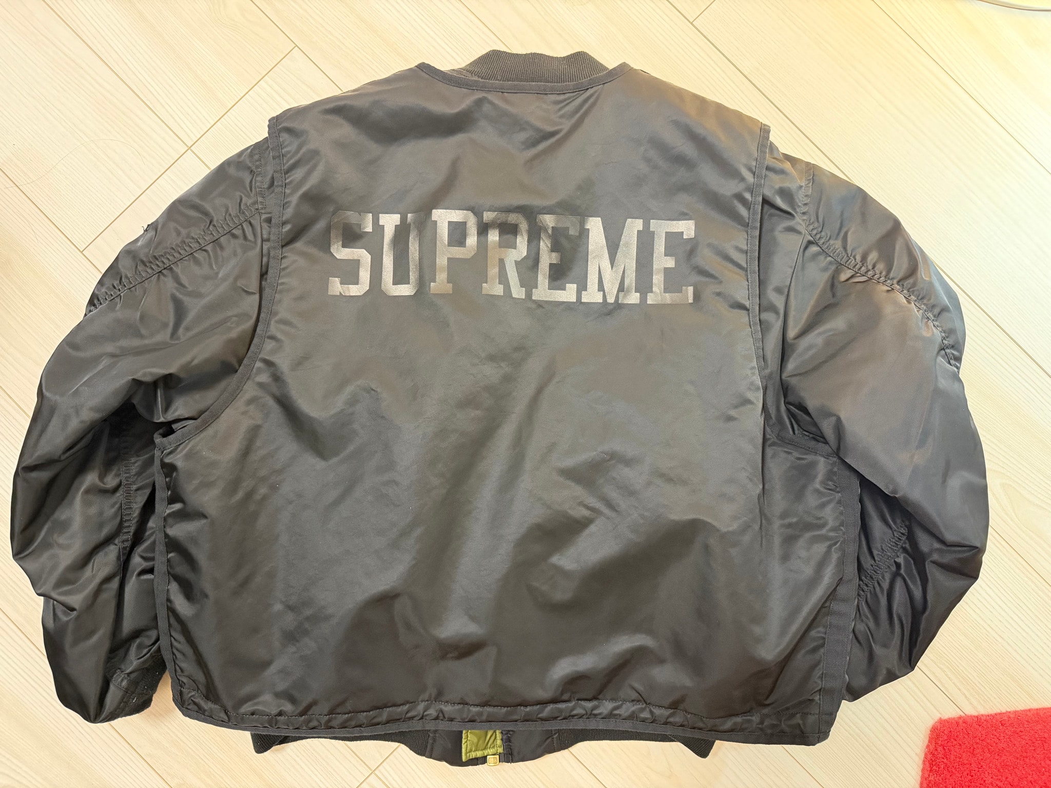 Supreme 2-in-1 MA-1 + Vest "Black"