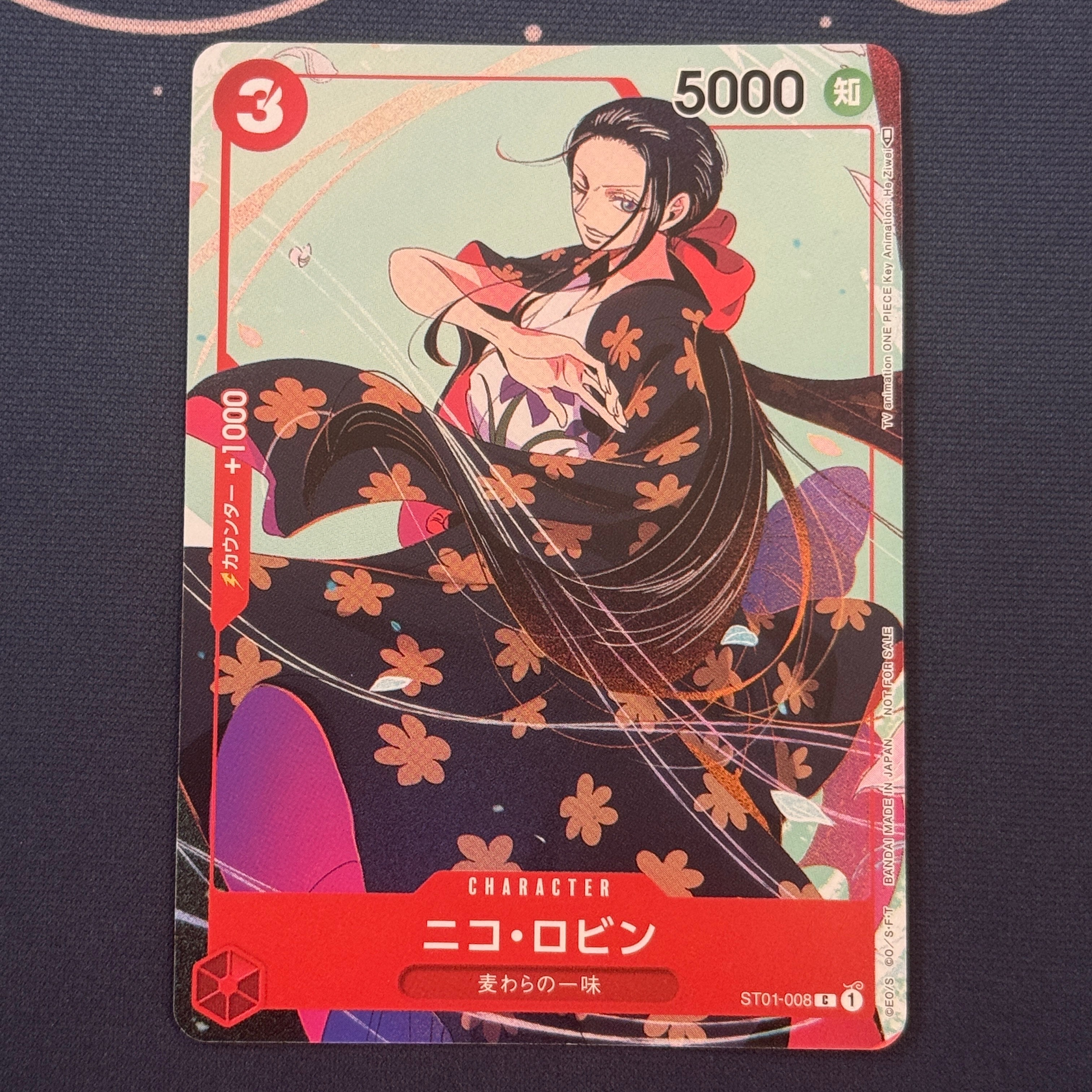 PSA10】ニコ・ロビン C-P [ST01-008] (プレミアムカードコレクション25