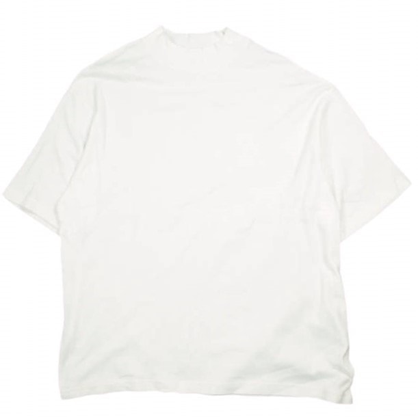 BEAMS BOY ビームスボーイ 22SS リブビッグモックネックショートスリーブTシャツ 13-04-0996-138 Free OFF WHITE トップス g025660