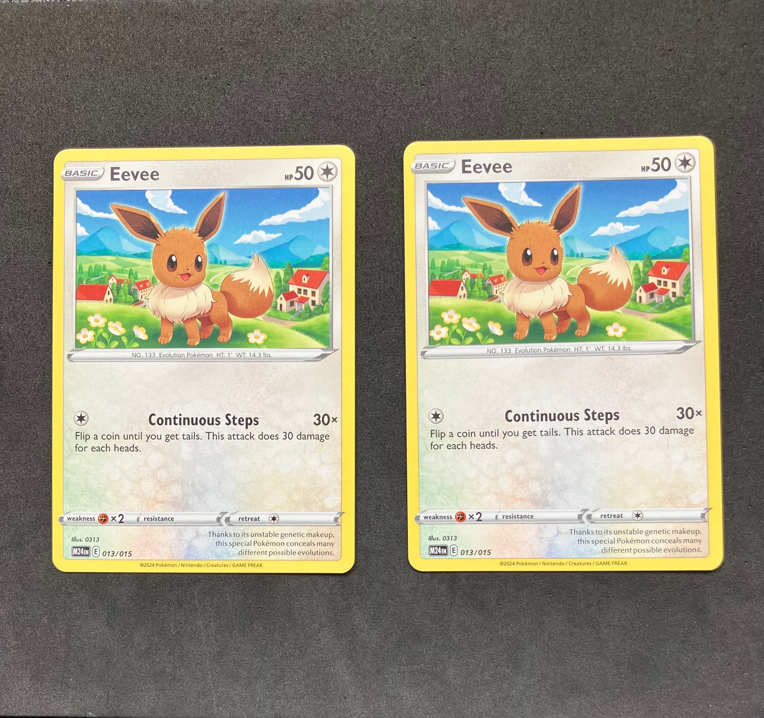 イーブイ [M24 EN 013/015]【英語版】(スカーレット&バイオレット「マクドナルド 2025 ドラゴンディスカバリー」)