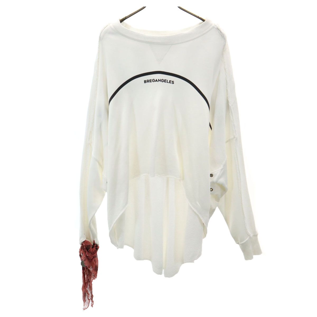 DIESEL ディーゼル ポルトガル製 BREGANGELES 長袖 スウェット XS ホワイト