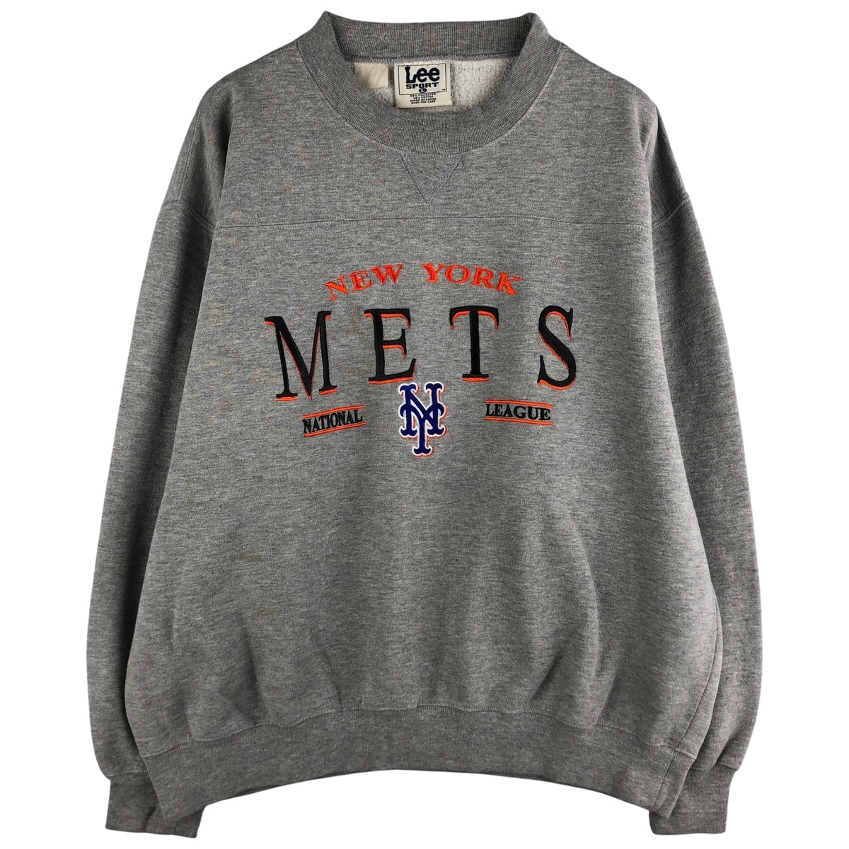 古着 00年代 リー Lee SPORT MLB NEW YORK METS ニューヨークメッツ スウェットシャツ トレーナー メンズL相当/eaa596757