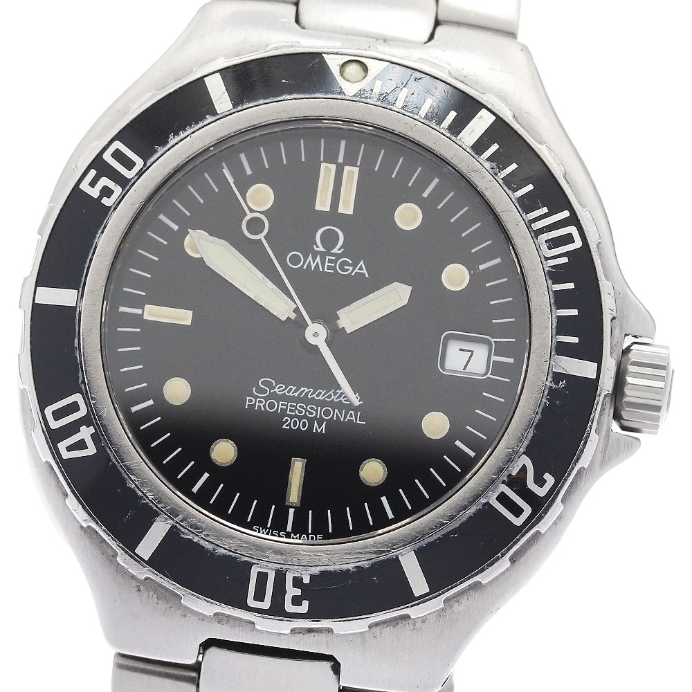オメガ OMEGA シーマスター200 デイト クォーツ メンズ _900189