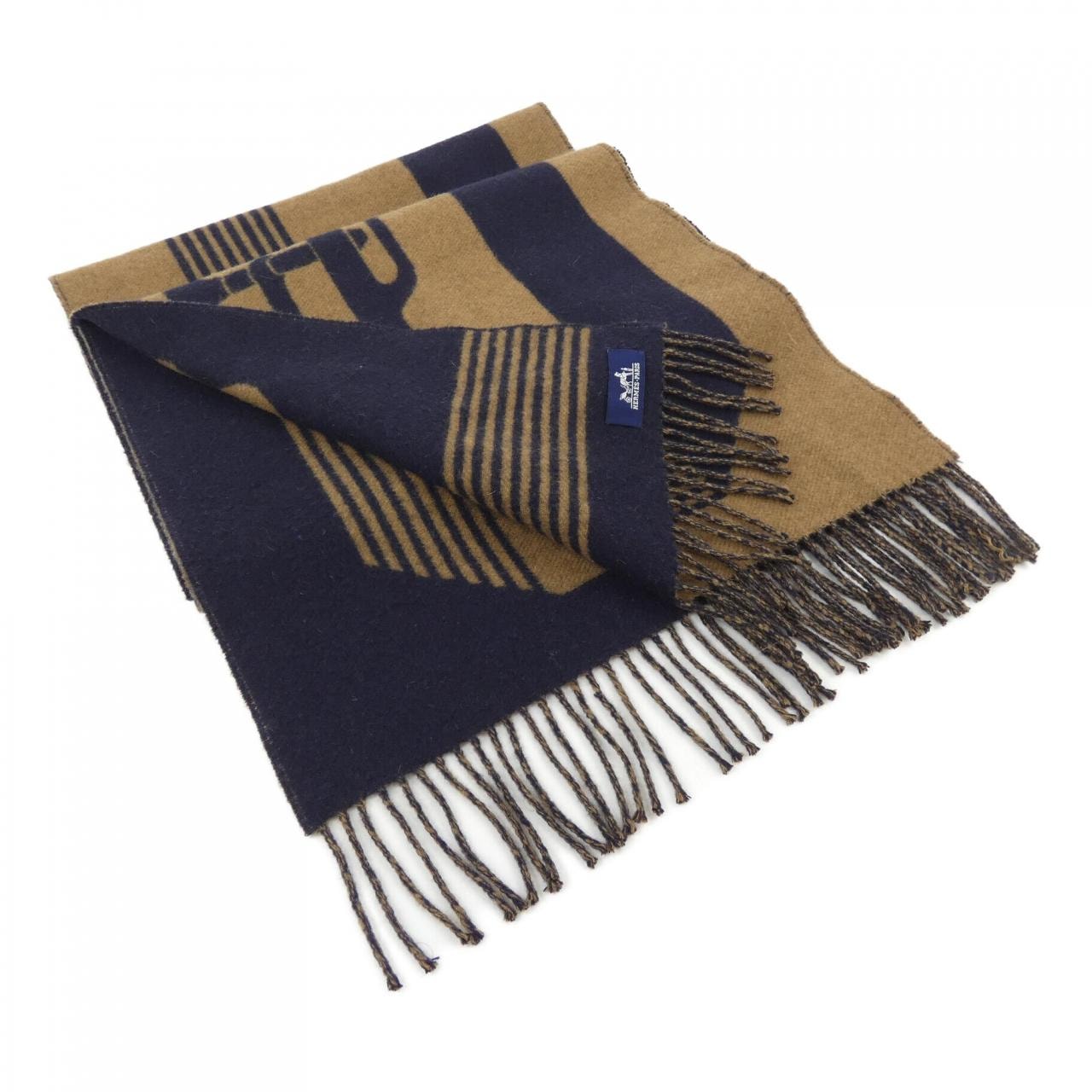 エルメス HERMES H259118S サングルアブックル MUFFLER