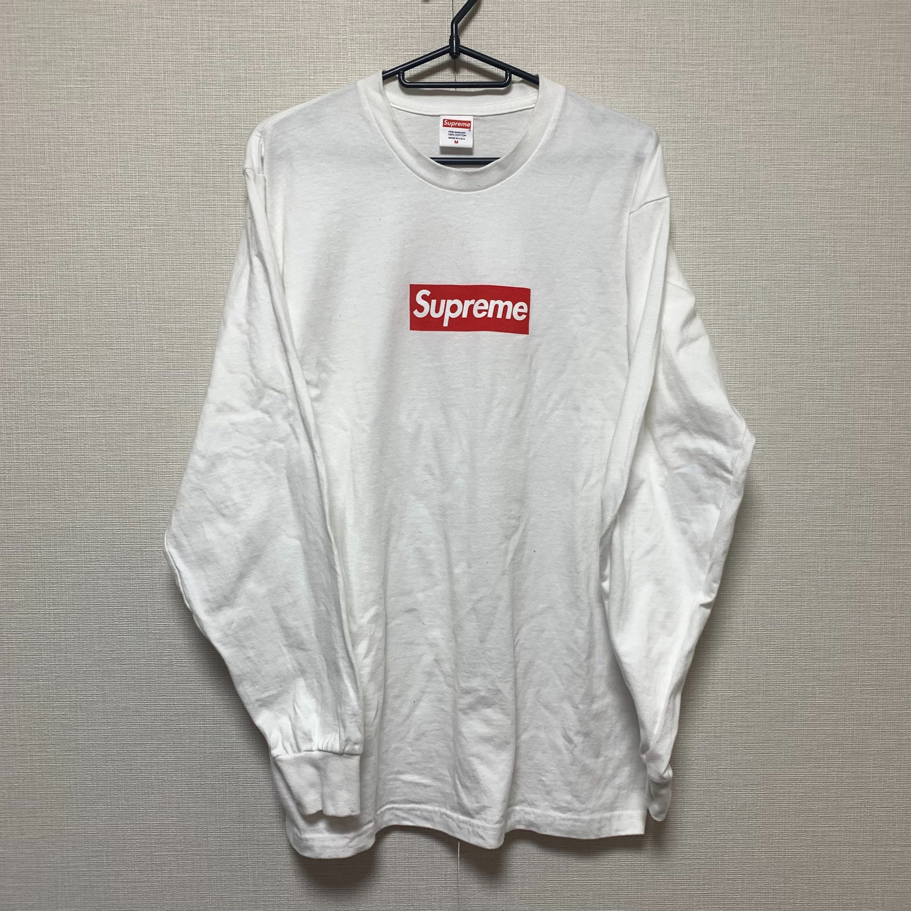 Supreme Box Logo L/S Tee "White"