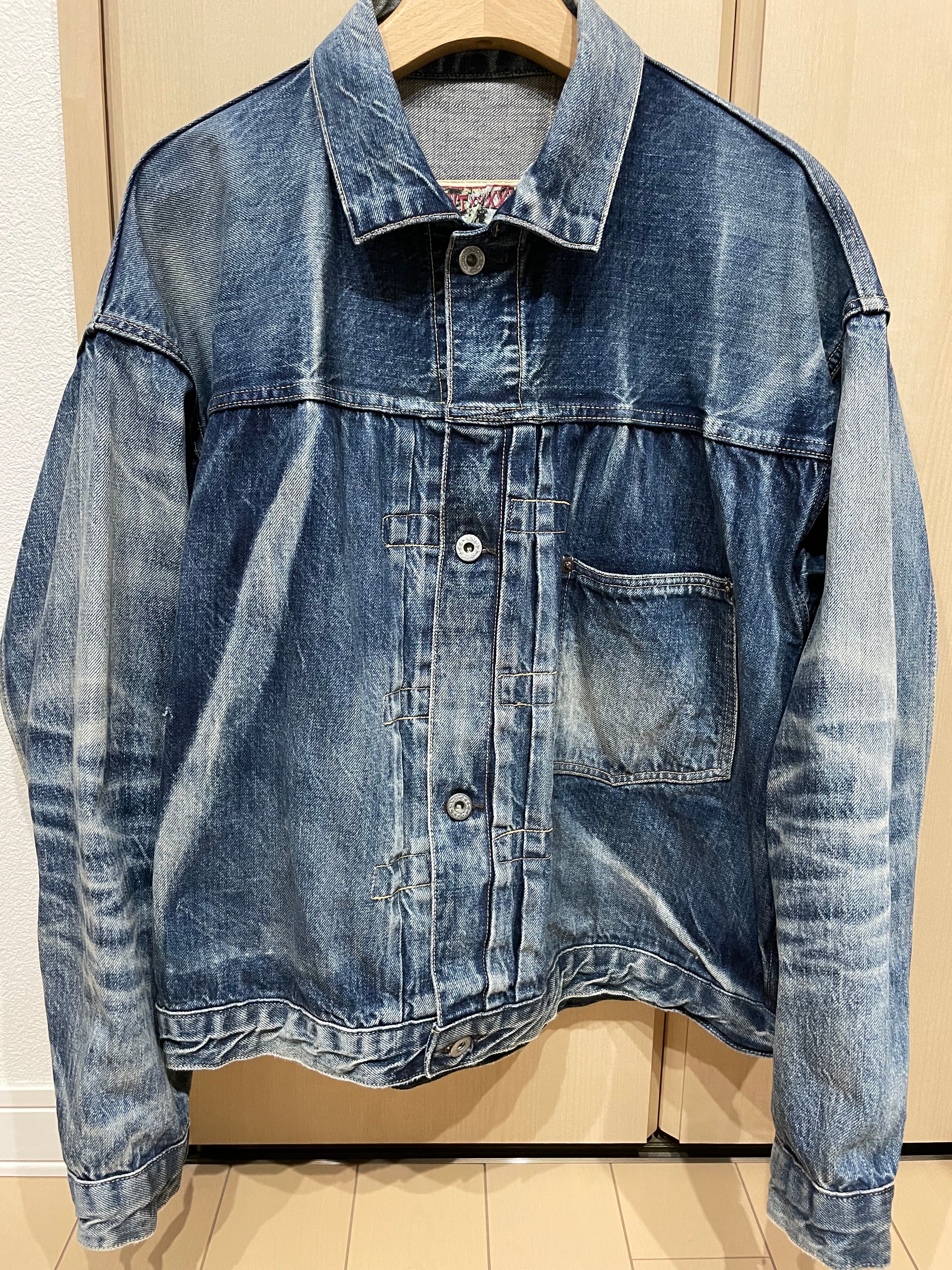 SAINT Mxxxxxx x BerBerJin Denim Jacket/Damage "Blue"