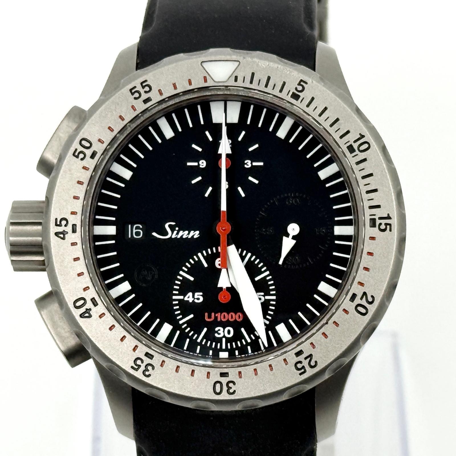 Sinn ジン EZM6 U1000 1011.0641 ブラック AT メンズ ダイバーズ 腕時計 稼働品
