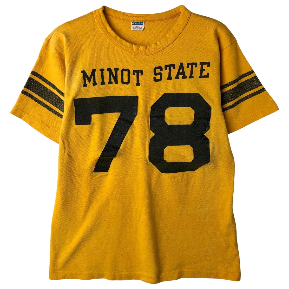 古着 70年代 チャンピオン Champion バータグ スポーツプリントTシャツ USA製 メンズM相当 ヴィンテージ/eaa608068