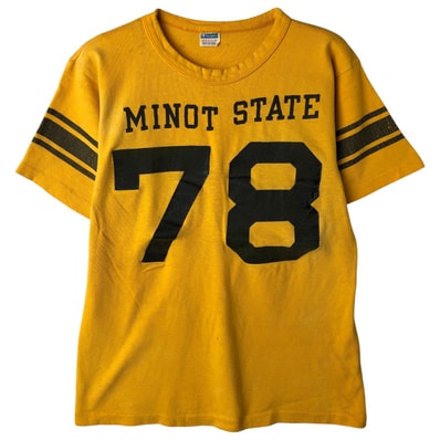 古着 70年代 チャンピオン Champion バータグ スポーツプリントTシャツ USA製 メンズM相当 ヴィンテージ/eaa608068