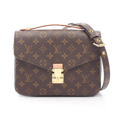 ルイ・ヴィトン LOUIS VUITTON ポシェット メティス MM 2WAY ハンドバッグ バッグ PVCコーティングキャンバス レザー モノグラム レディース ブラウン系 M44875 【中古】