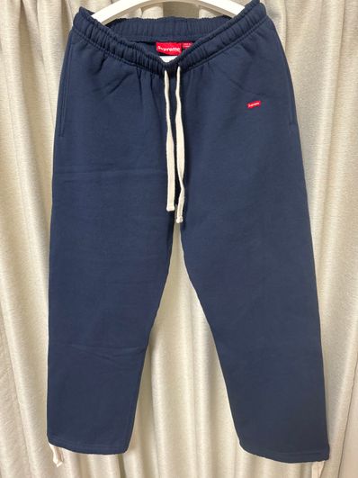 Supreme Small Box Drawcord Sweatpant "Navy"