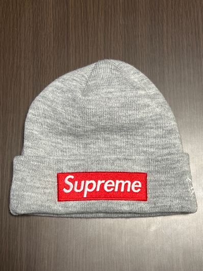 Supreme Box Logo Beanie "Grey" (18FW)