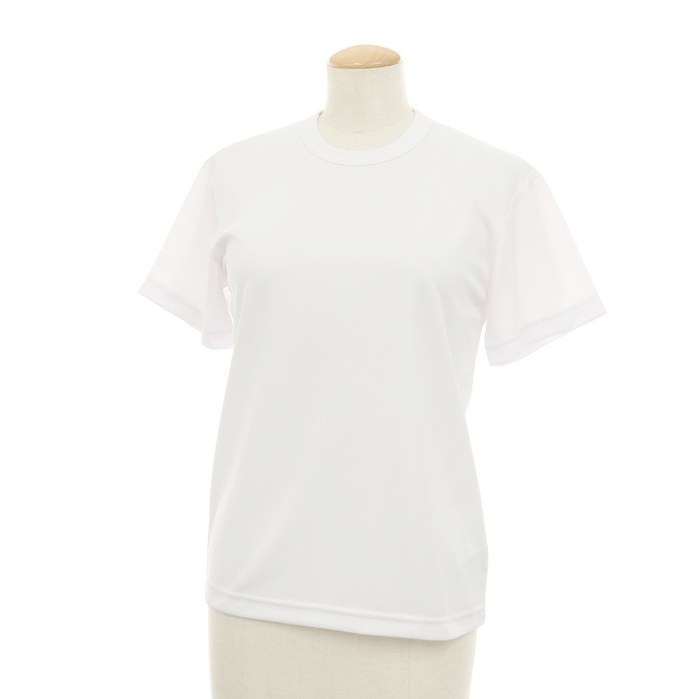 【中古】コムデギャルソン コムデギャルソン COMME des GARCONS COMME des GARCONS 2025年春夏 ポリエステル クルーネック 半袖Tシャツ ホワイト【サイズXS】【レディース】