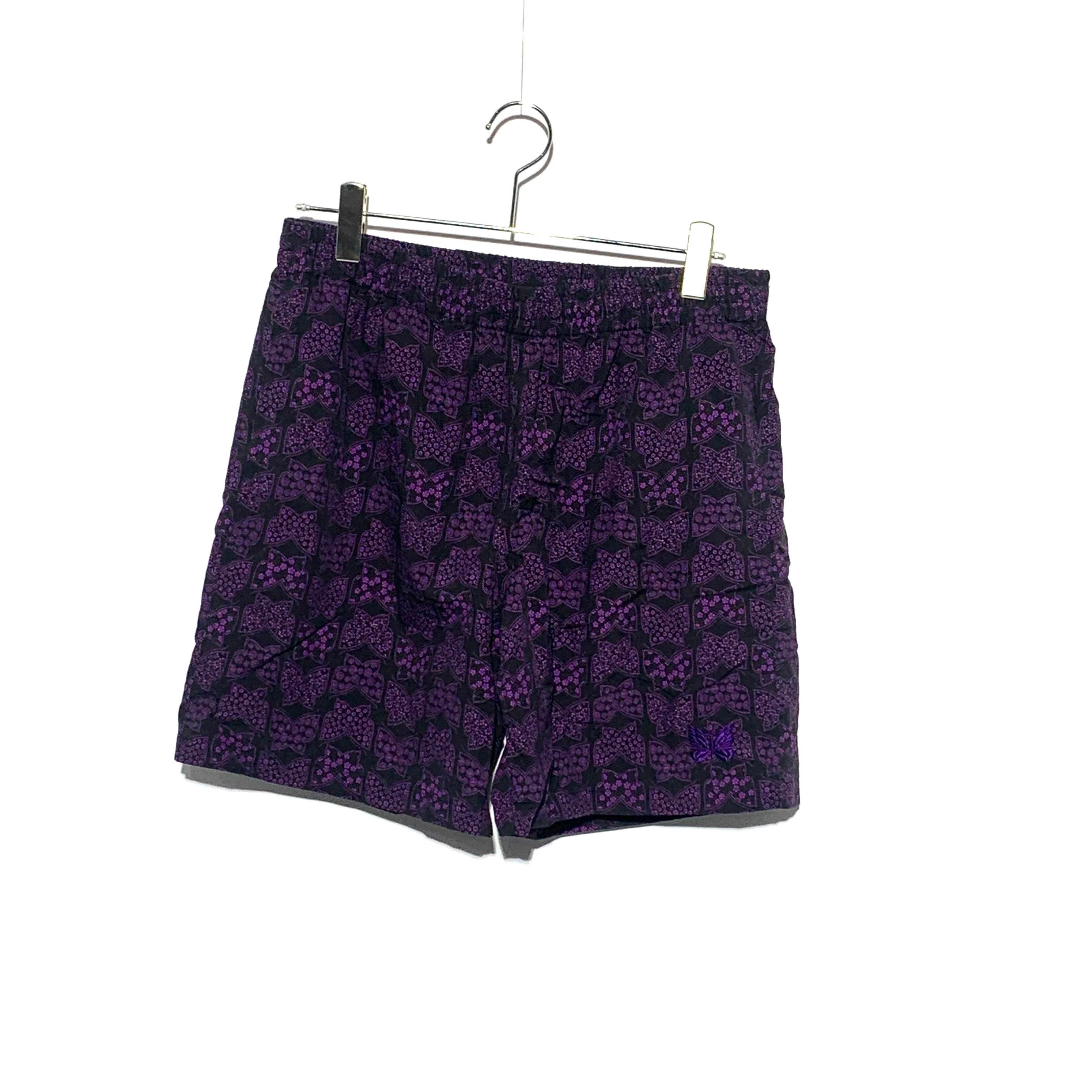 Needles Butterfly SWIM SHORT Black&purple