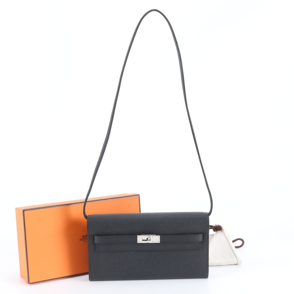 ■極美品 エルメス U 刻印 ショルダー ウォレット ケリートゥーゴー