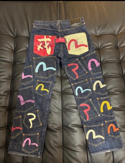 PALACE x Evisu Multi Pocket Jean "Indigo"
