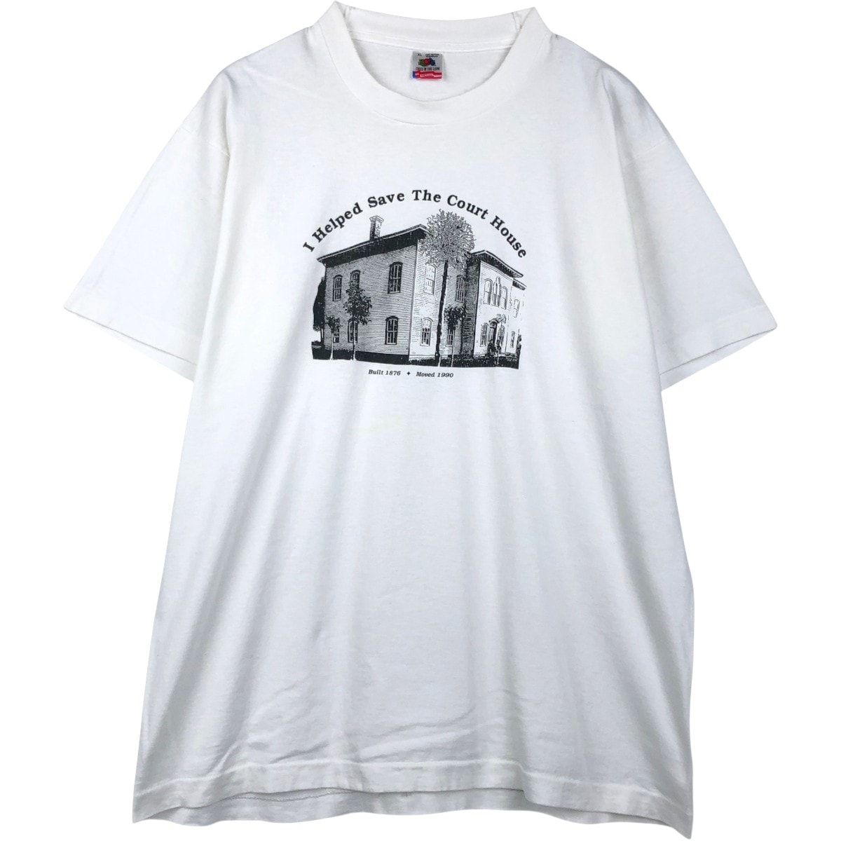 古着 90年代 フルーツオブザルーム FRUIT OF THE LOOM プリントTシャツ USA製 メンズXL相当 ヴィンテージ/eaa654041