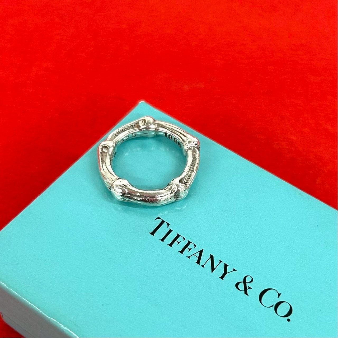 TIFFANY&Co. ティファニー バンブー リング シルバー925 リング・指輪 7号 シルバー
67139