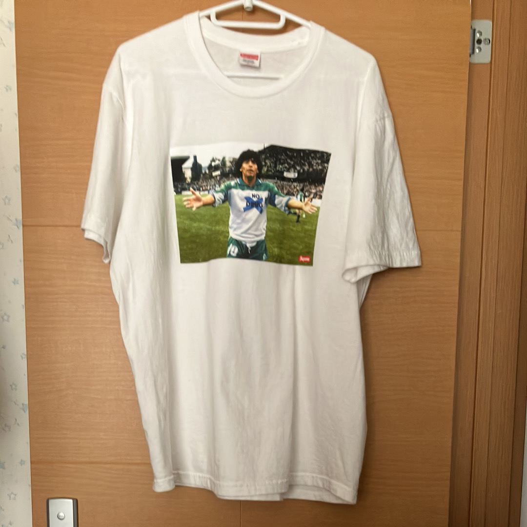 シュプリーム マラドーナ Tシャツ "ホワイト"