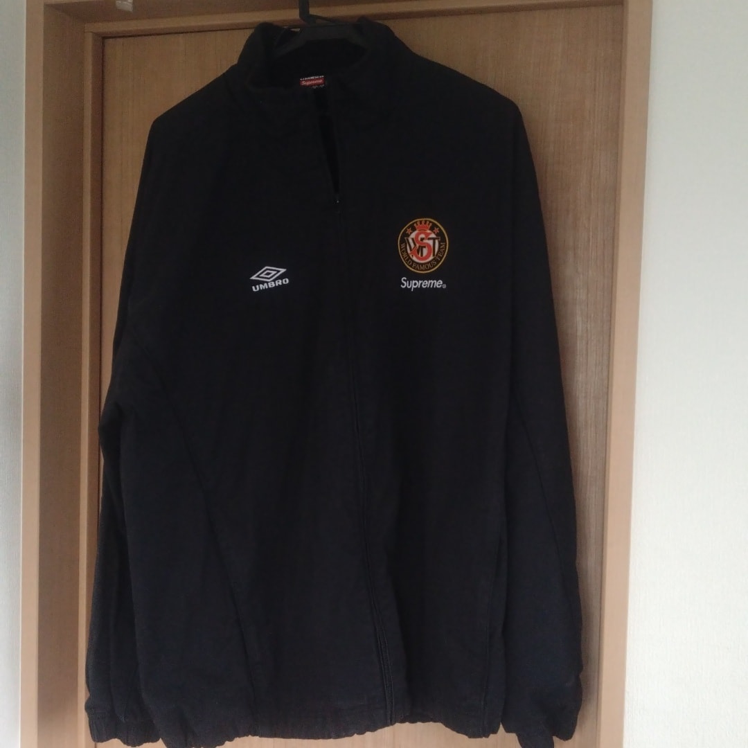 Supreme x Umbro Cotton Ripstop Track Jacket (26SS) "Black"