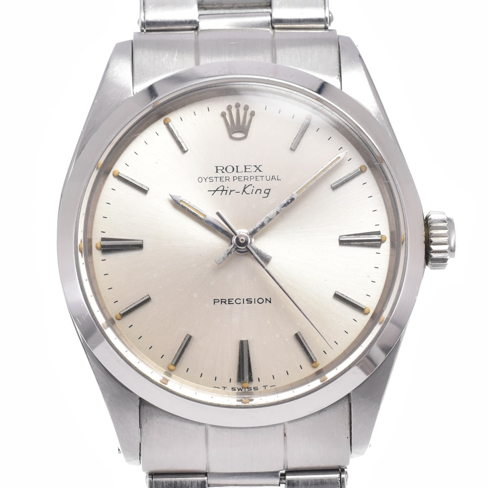 ロレックス ROLEX 5500 ヴィンテージ オイスターパーペチュアル エアキング Cal.1520 自動巻き メンズ 美品 箱・保証書付き B#149373